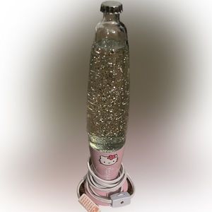 *on hold* Rare Working Y2K Hello Kitty Glitter Lava Lamp Light, Missing Cap 🎀
